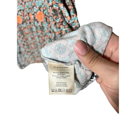 Anthropologie Maeve BOHO Floral Mixed Print Sleeveless Dress Size Small - Picture 8 of 9